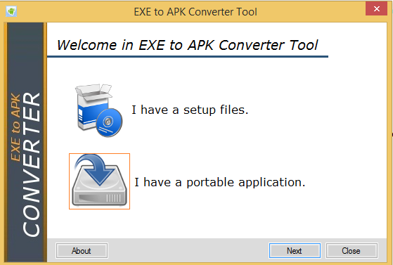 Exe to apk converter tool